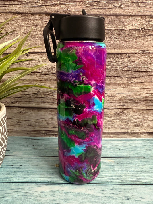 Starburst Handmade Custom Epoxy Tumbler