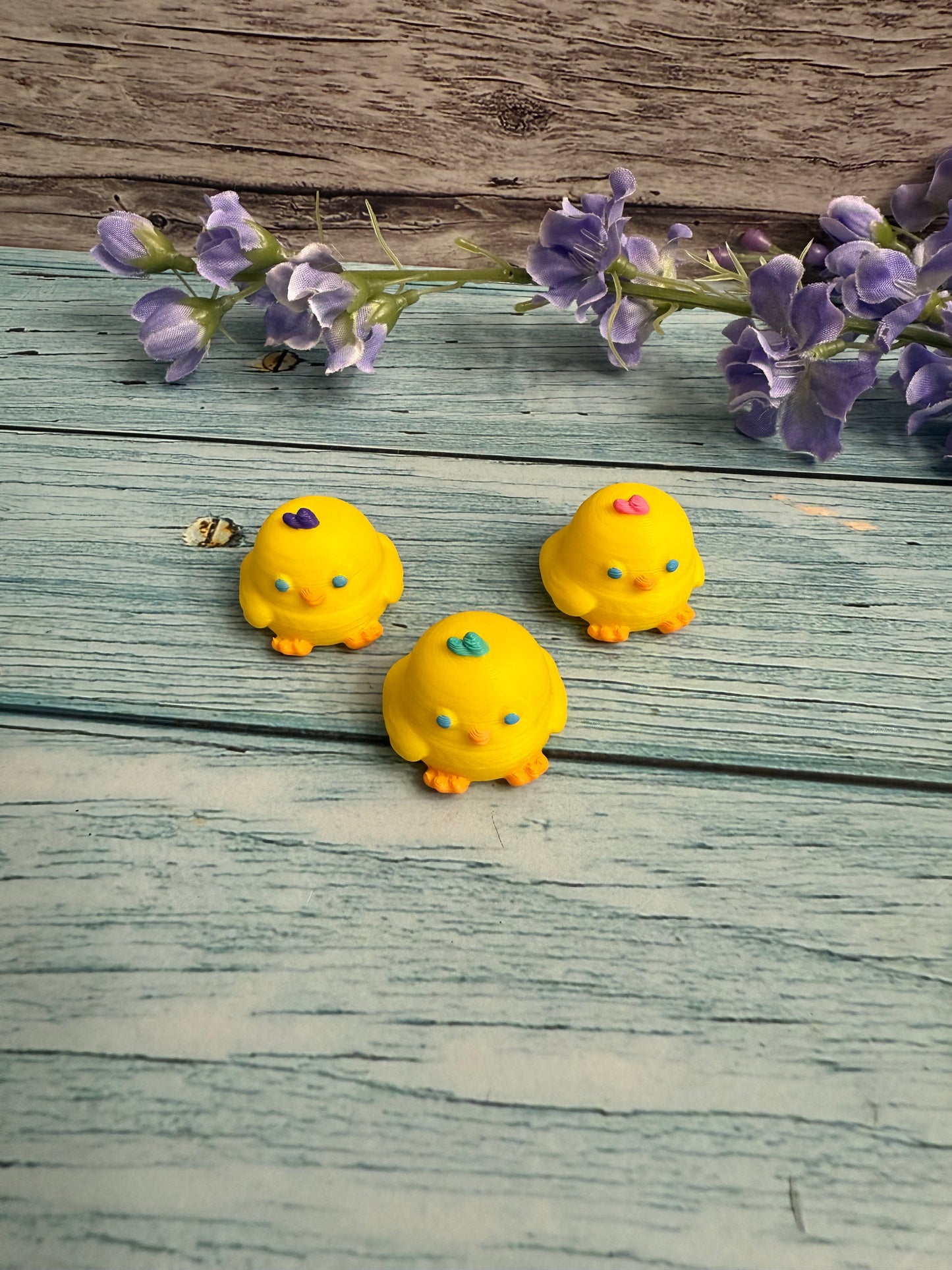3D Printed Cute Little Chicks 3Pk