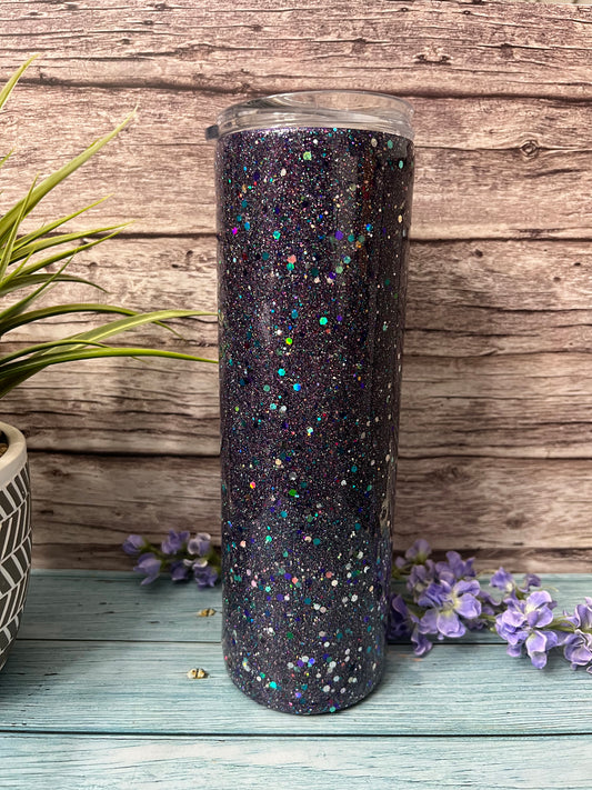 Glitter Litter Glitter-30oz Skinny Tumbler-Pre Made