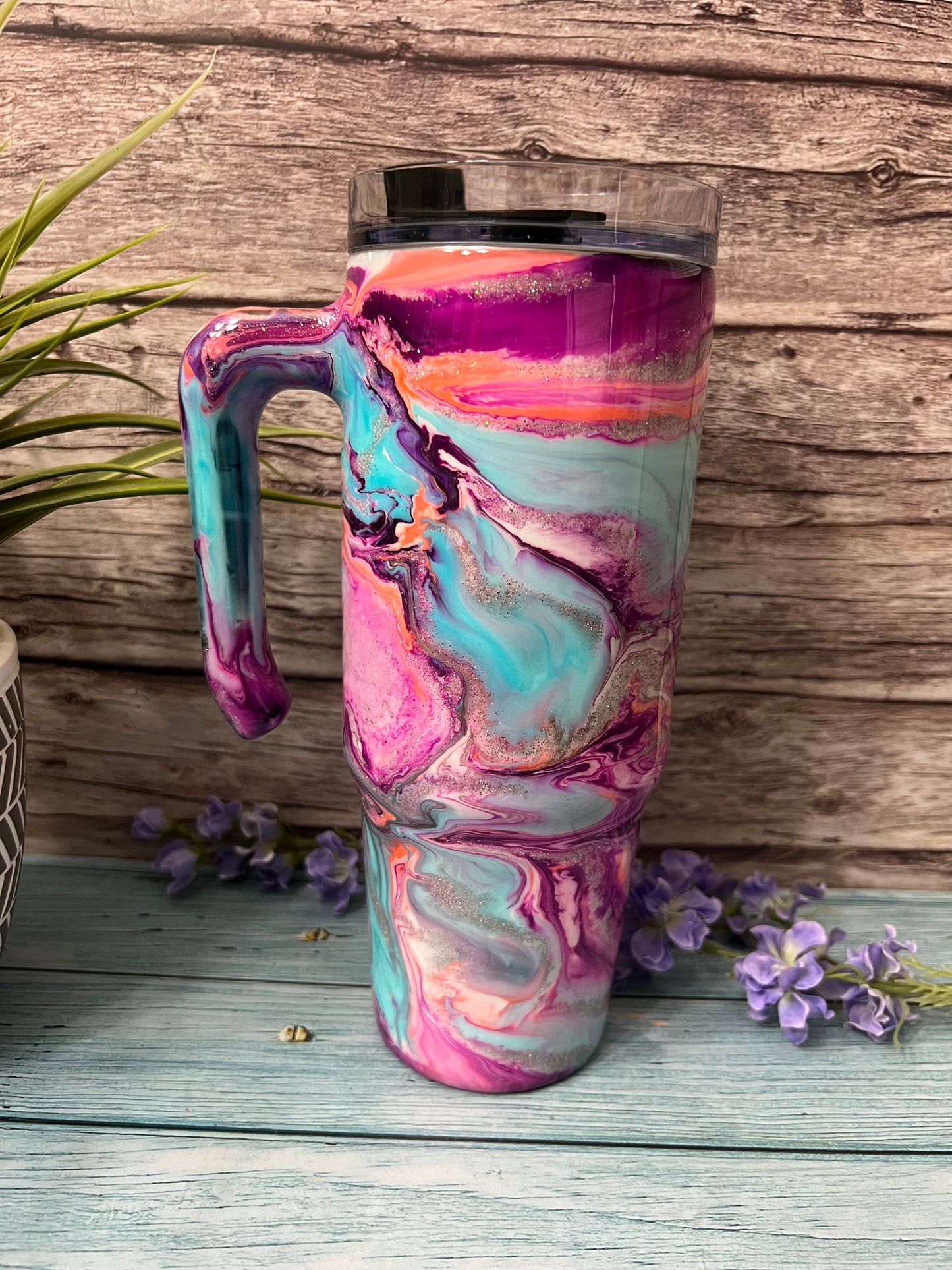 Whimsical Dreams Handmade Custom Epoxy Tumbler