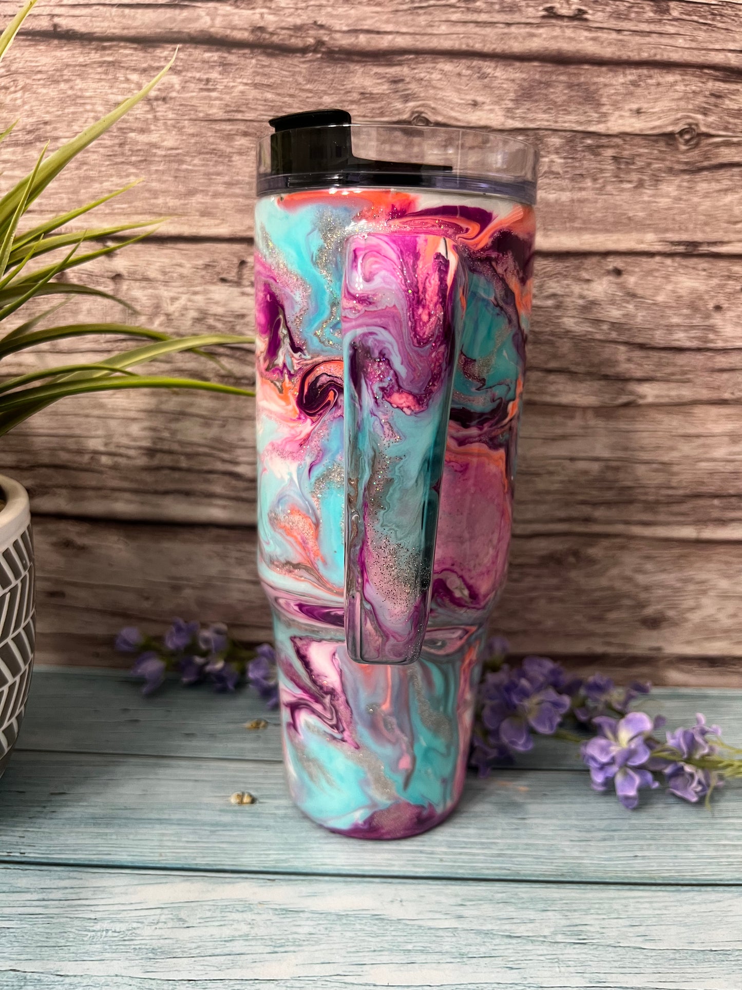 Whimsical Dreams Handmade Custom Epoxy Tumbler