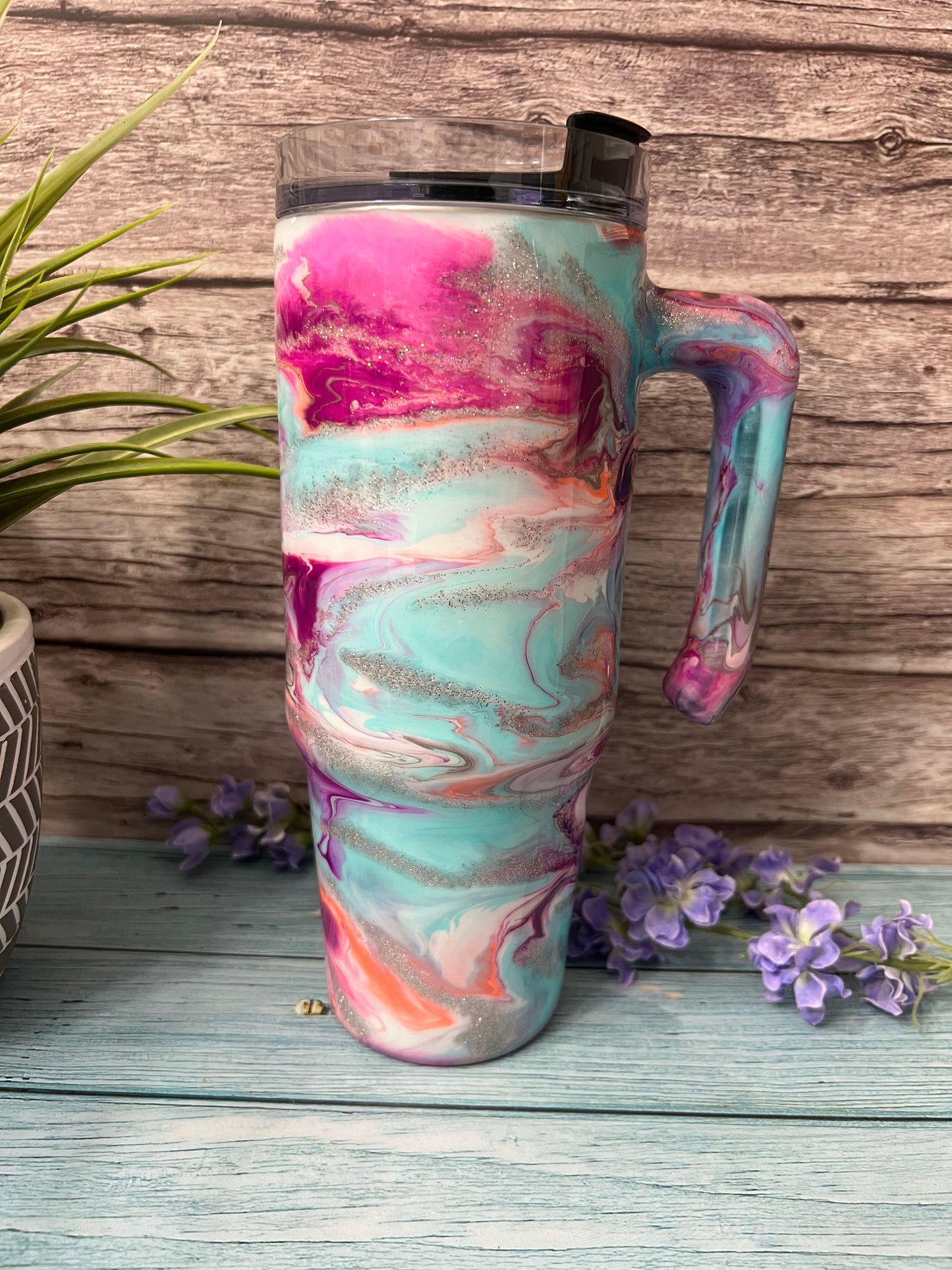 Whimsical Dreams Handmade Custom Epoxy Tumbler