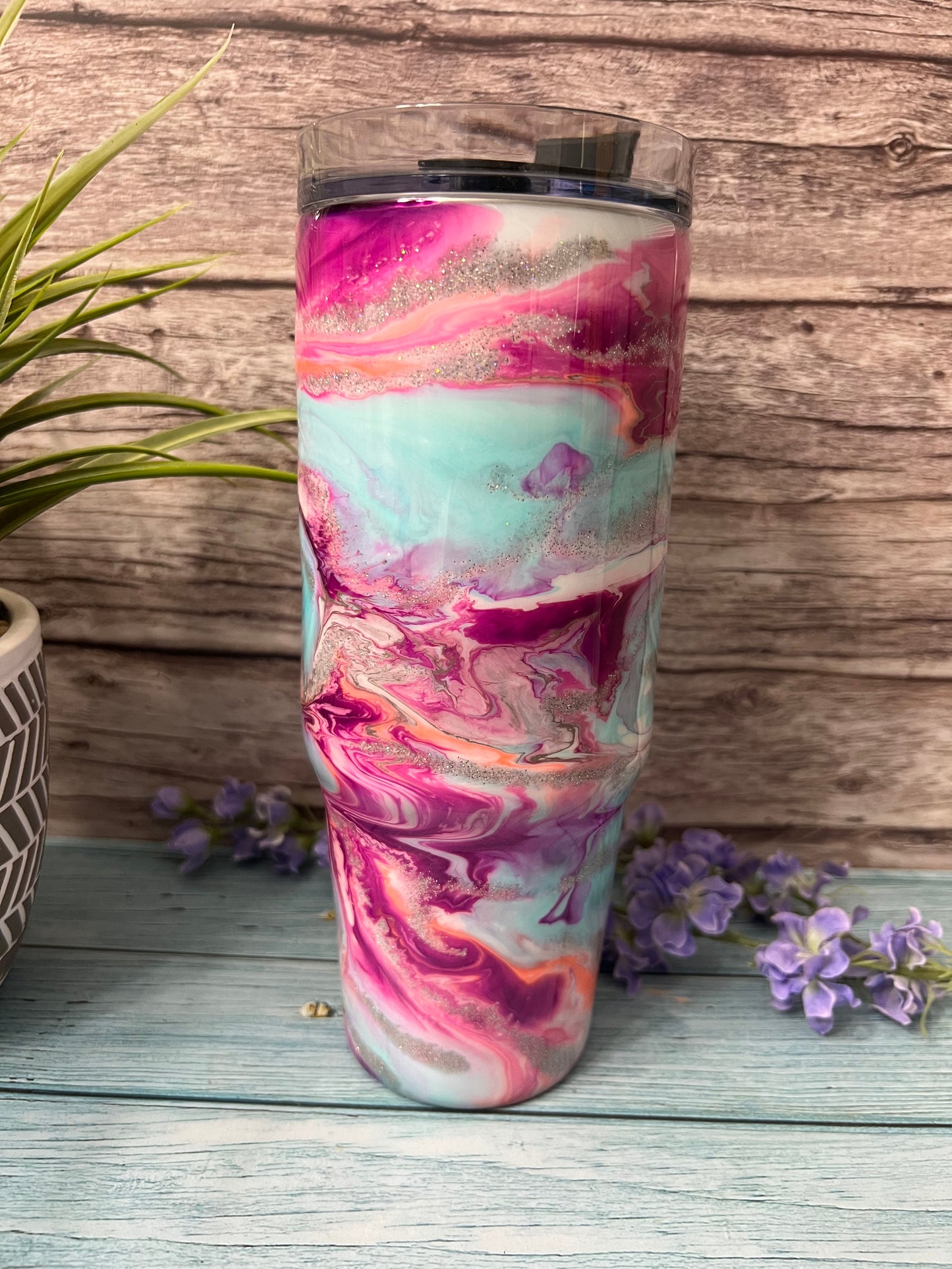 Whimsical Dreams Handmade Custom Epoxy Tumbler