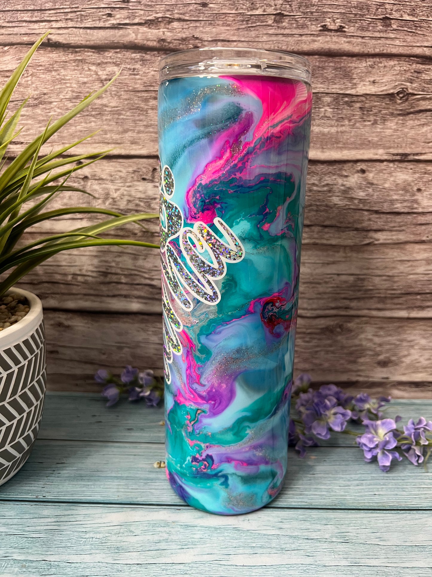 Under The Sea Handmade Custom Epoxy Tumbler