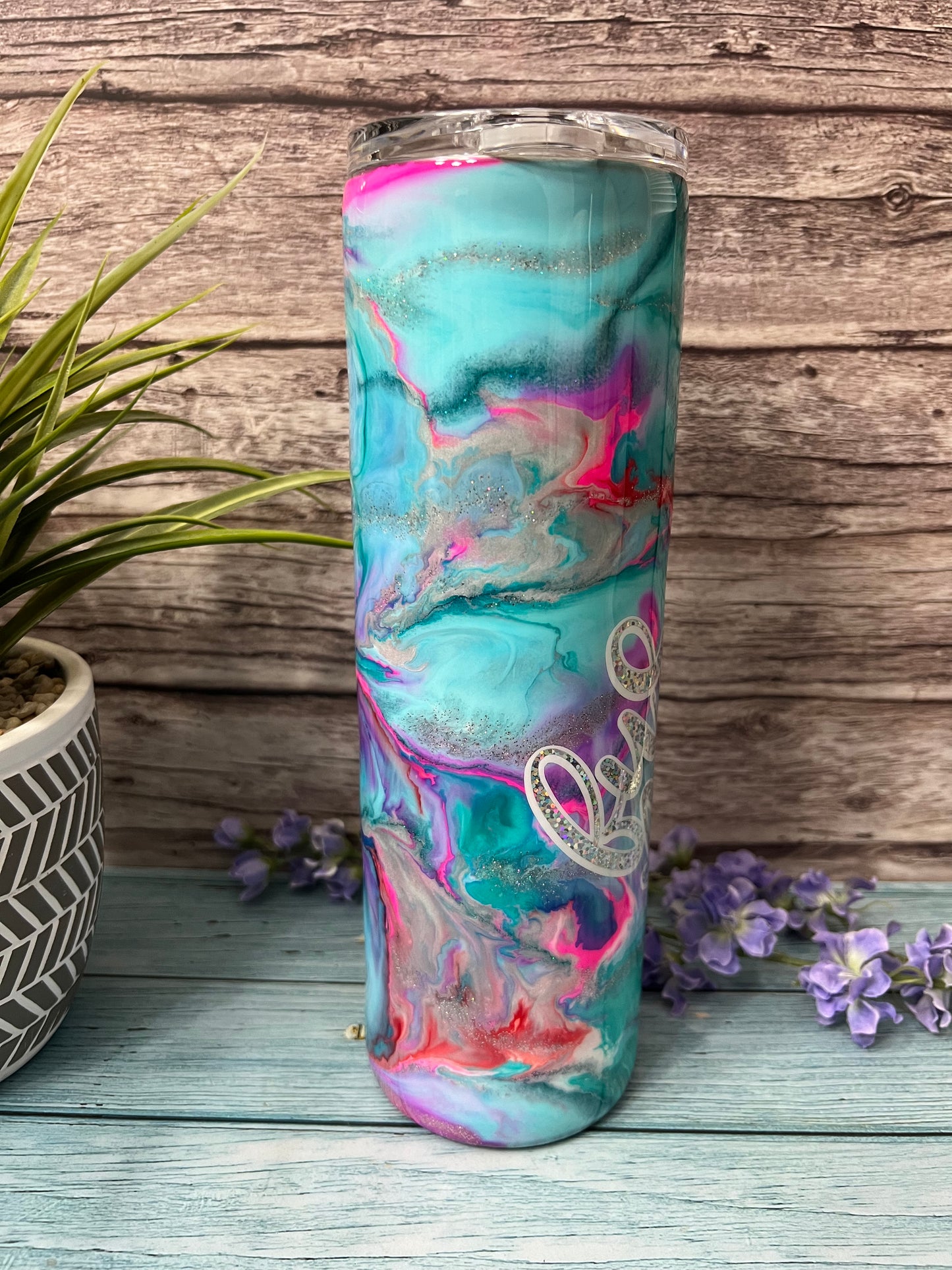 Under The Sea Handmade Custom Epoxy Tumbler