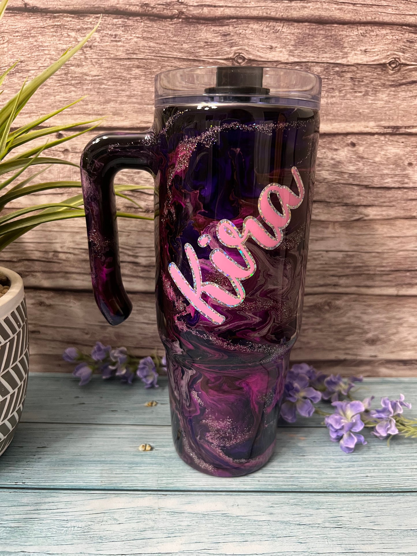 Beautiful Chaos Handmade Custom Epoxy Tumbler