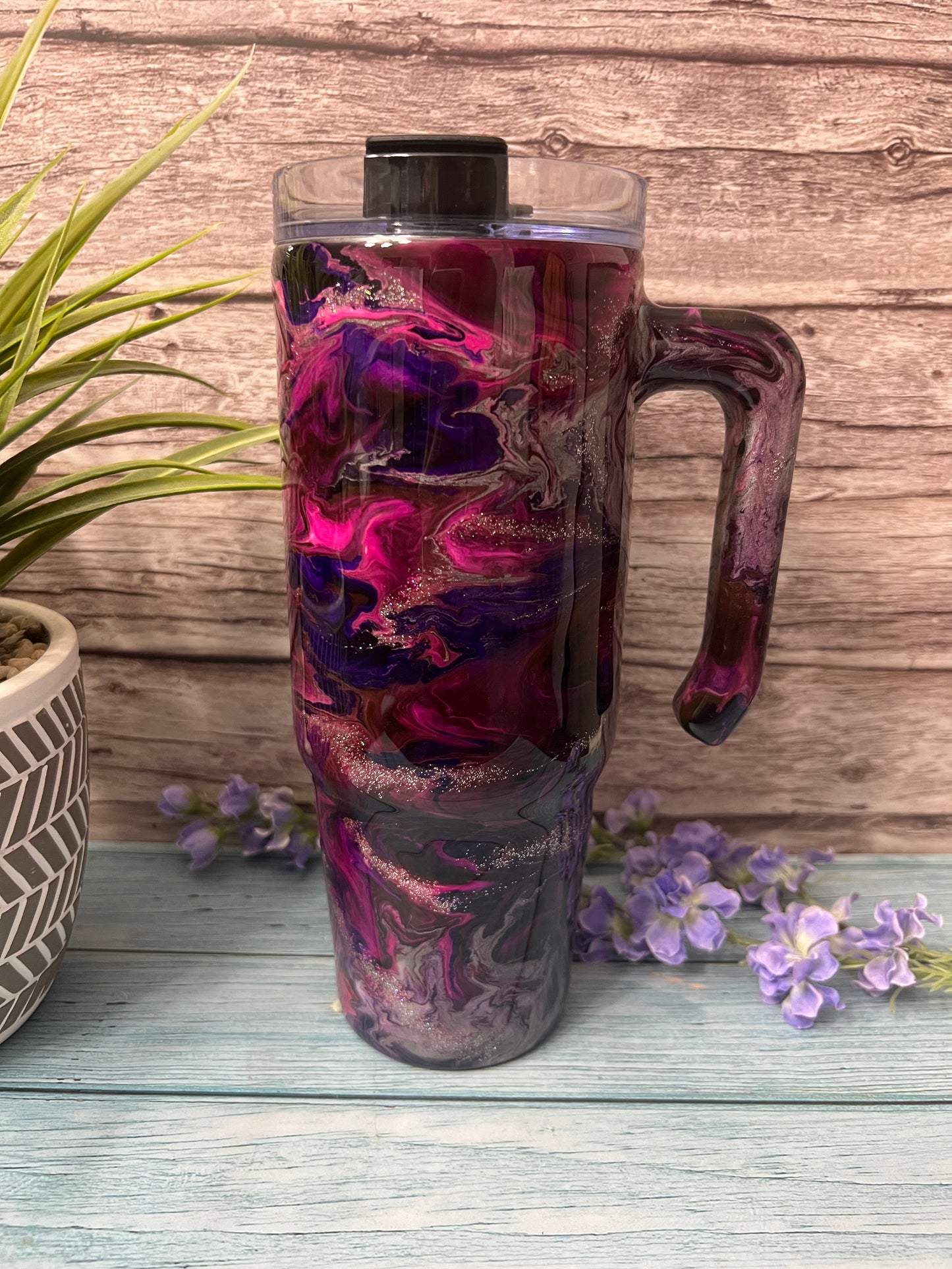 Beautiful Chaos Handmade Custom Epoxy Tumbler