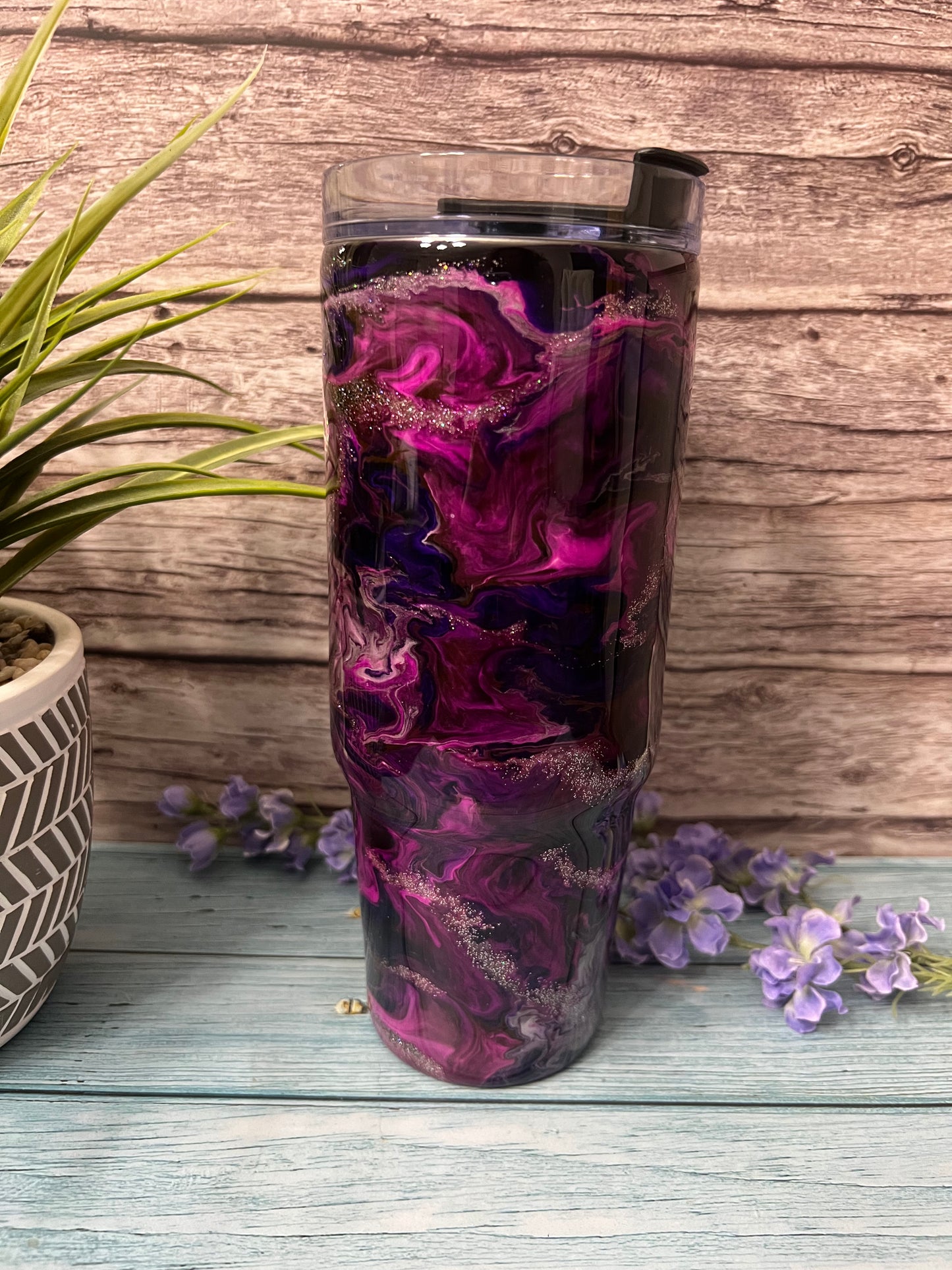 Beautiful Chaos Handmade Custom Epoxy Tumbler