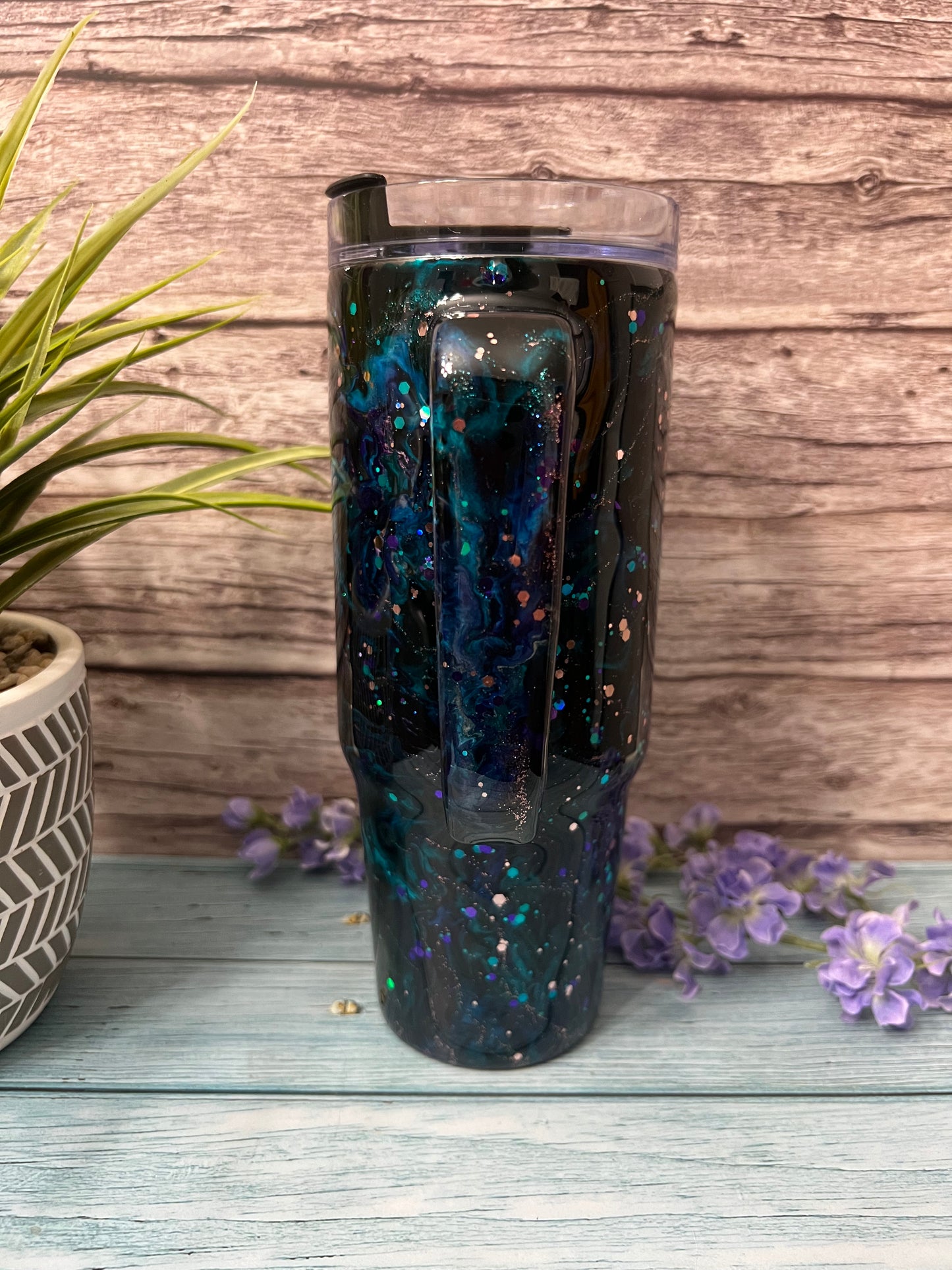 Jaded Sparkle Handmade Custom Epoxy Tumbler