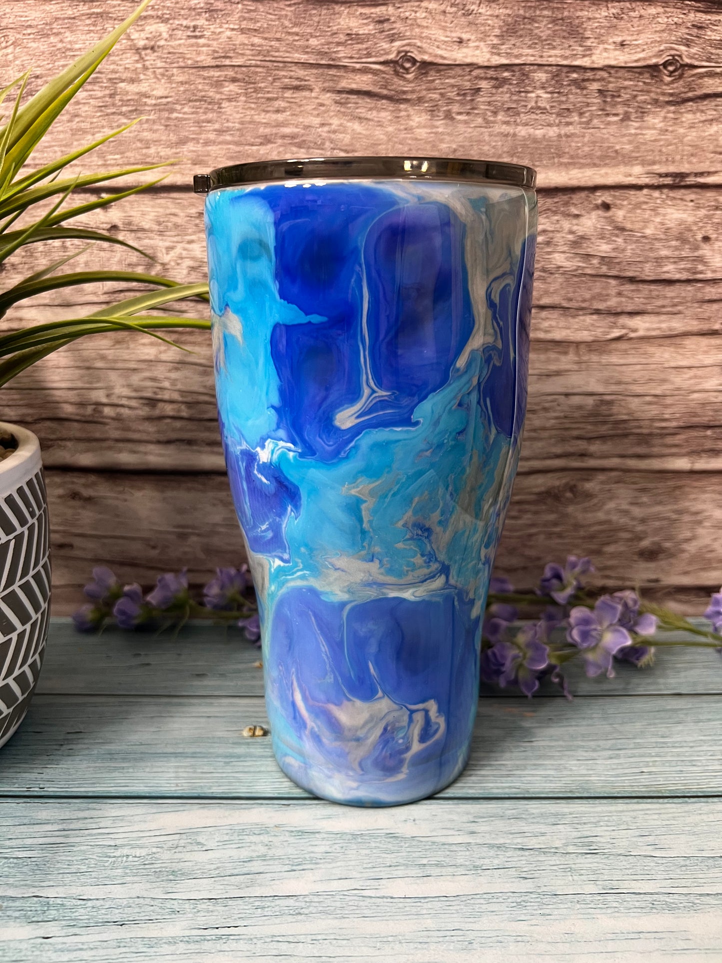 Cowboy Madness Handmade Custom Epoxy Tumbler