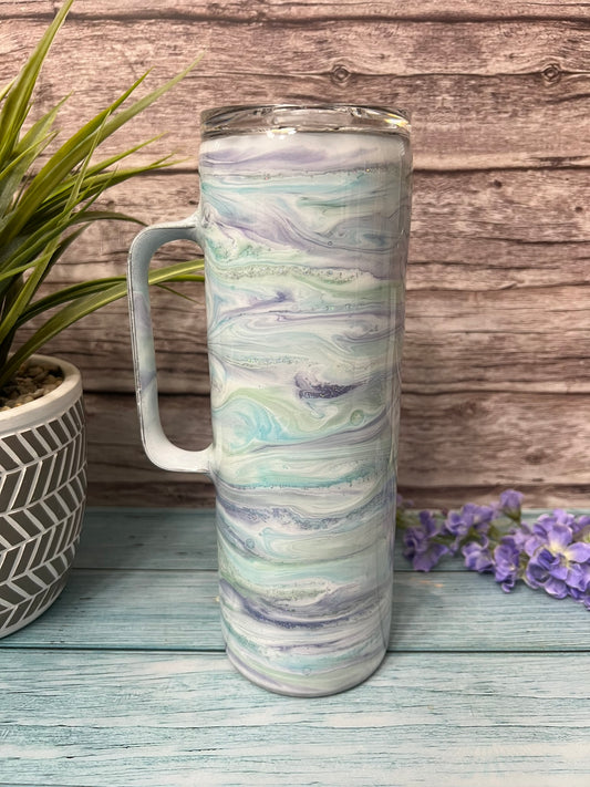 Tranquil Bliss Handmade Custom Epoxy Tumbler