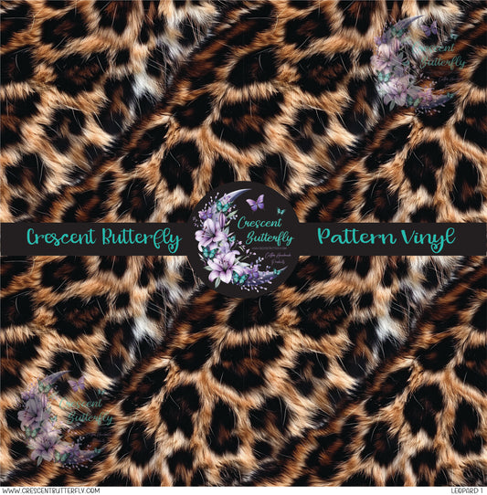 Leopard 1 Printed Vinyl Sheet/Wrap