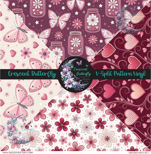 Love Bug V-Split Set-1 Printed Vinyl Sheet/Wrap