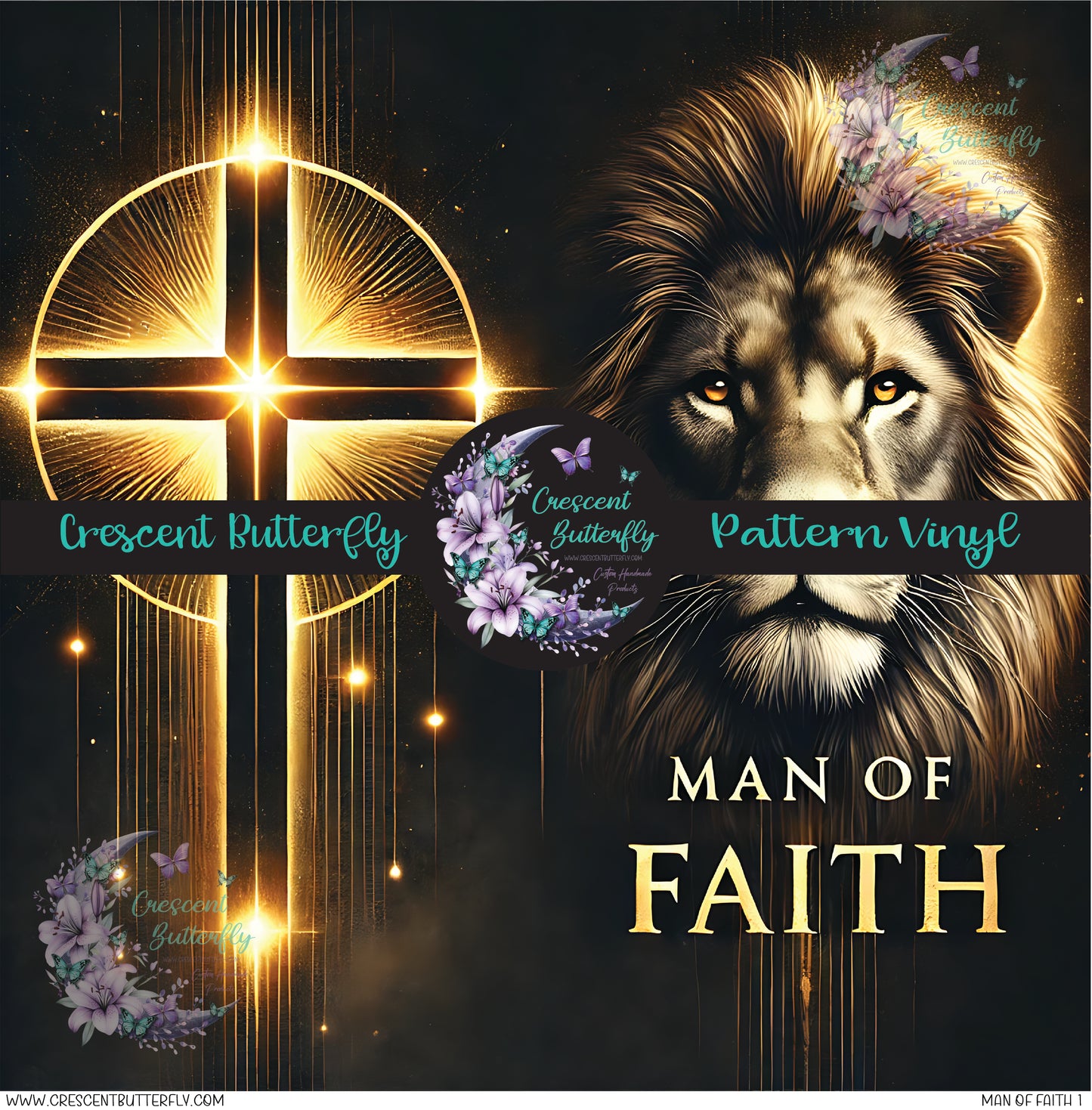 Man of Faith Printed Vinyl Sheet/Wrap
