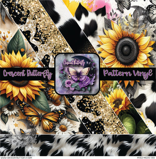 Mixed Media 1004 Printed Vinyl Sheet/Wrap