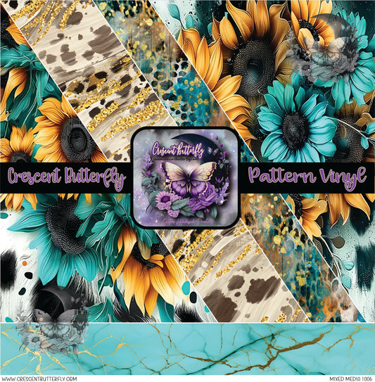 Mixed Media 1006 Printed Vinyl Sheet/Wrap