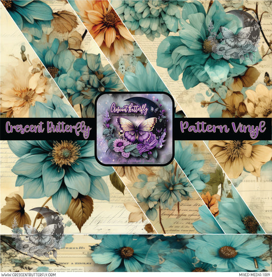 Mixed Media 1009 Printed Vinyl Sheet/Wrap