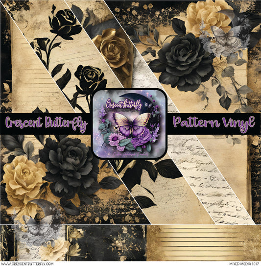 Mixed Media 1017 Printed Vinyl Sheet/Wrap