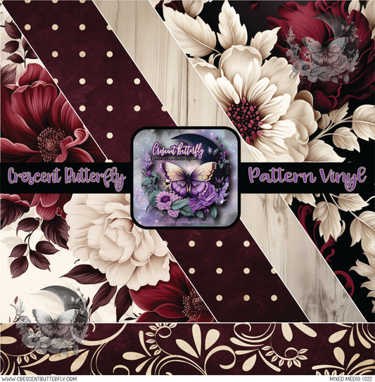 Mixed Media 1022 Printed Vinyl Sheet/Wrap