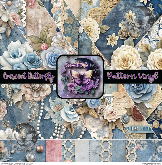 Mixed Media 1023 Printed Vinyl Sheet/Wrap