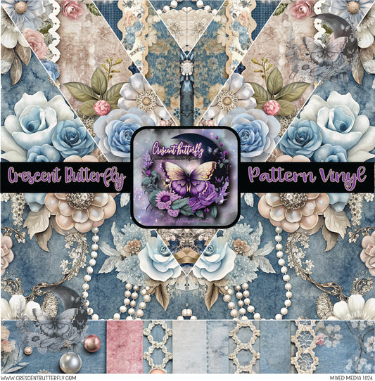 Mixed Media 1024 Printed Vinyl Sheet/Wrap