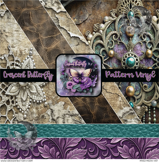 Mixed Media 1037 Printed Vinyl Sheet/Wrap