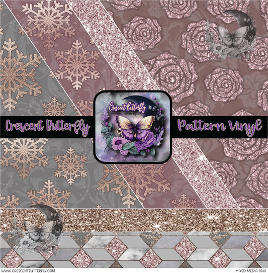 Mixed Media 1040 Printed Vinyl Sheet/Wrap