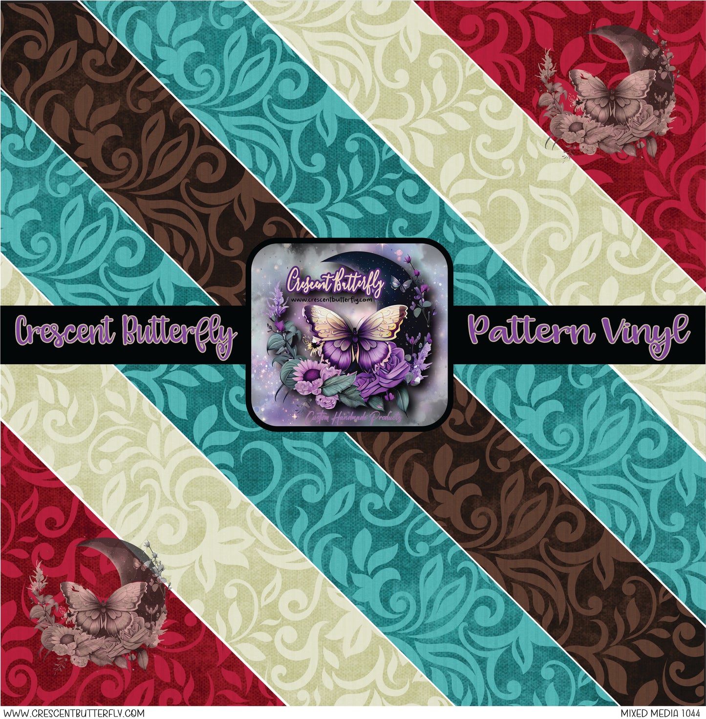 Mixed Media 1044 Printed Vinyl Sheet/Wrap