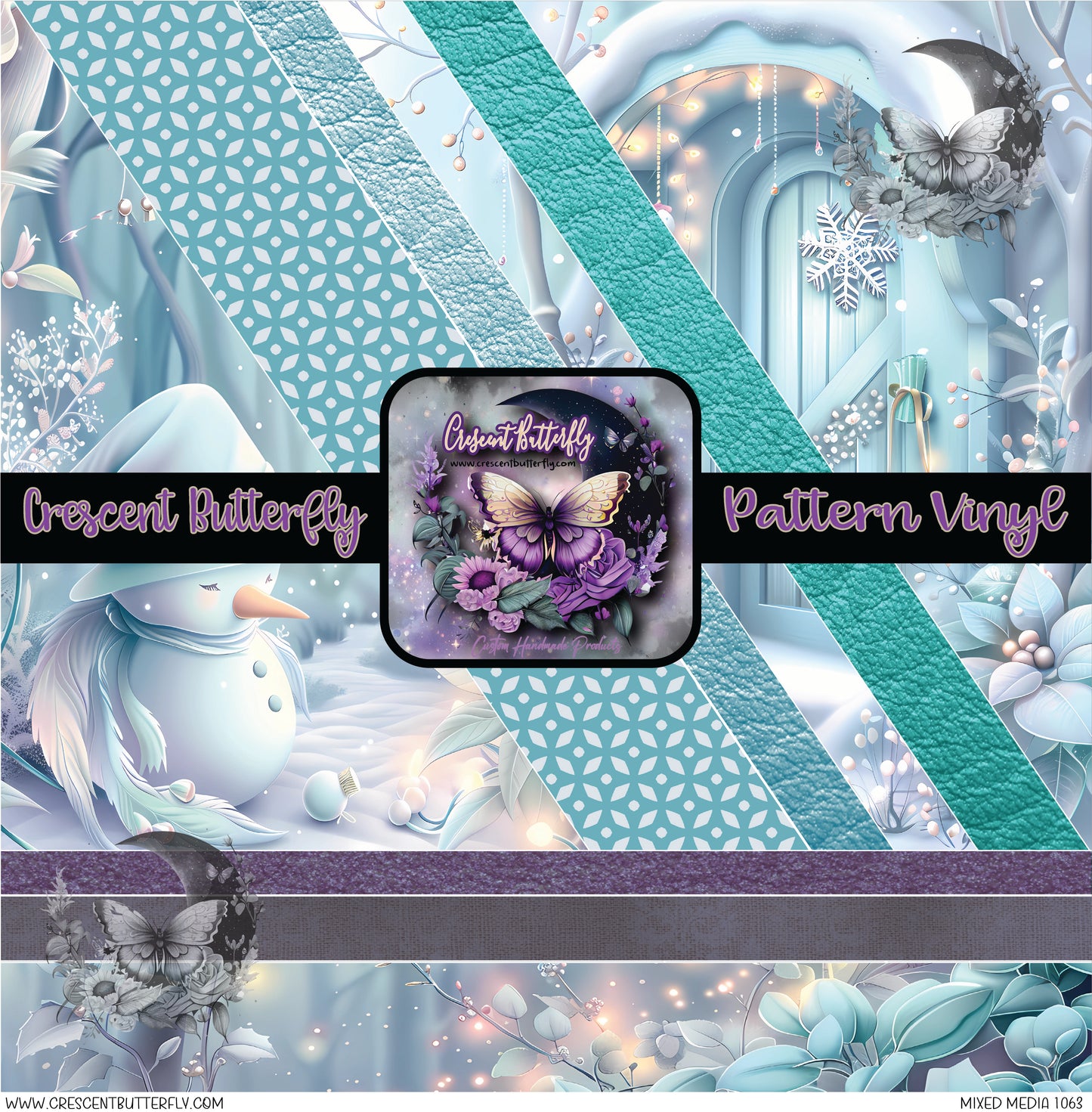 Mixed Media 1063 Printed Vinyl Sheet/Wrap