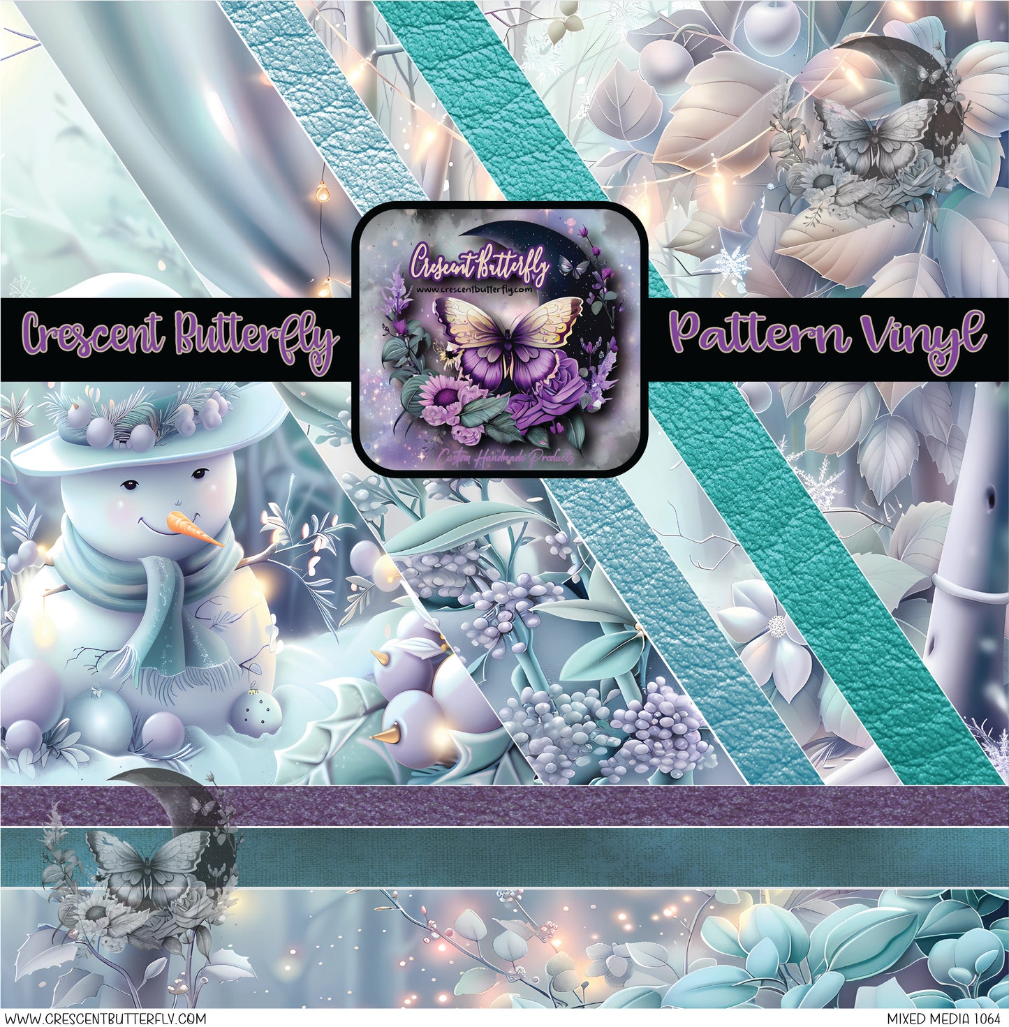 Mixed Media 1064 Printed Vinyl Sheet/Wrap