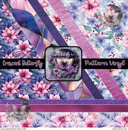 Mixed Media 1069 Printed Vinyl Sheet/Wrap