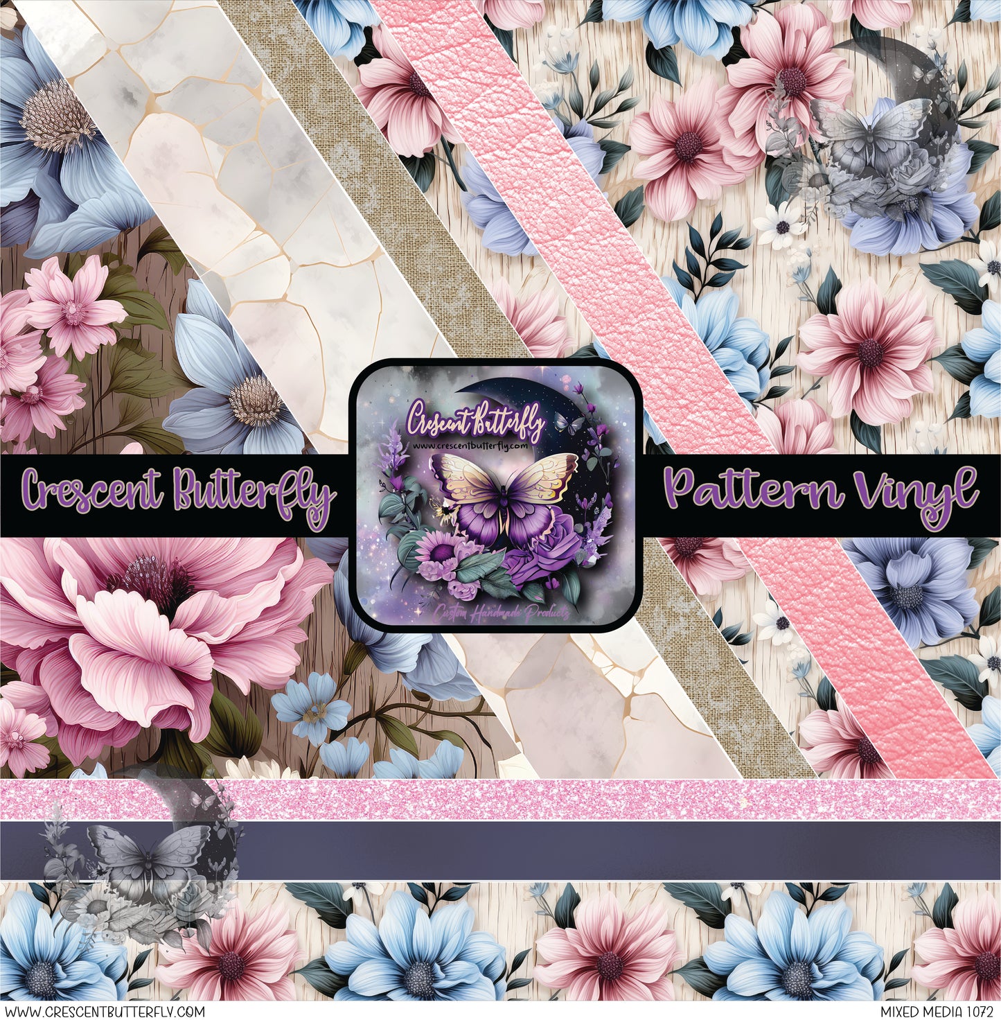 Mixed Media 1072 Printed Vinyl Sheet/Wrap