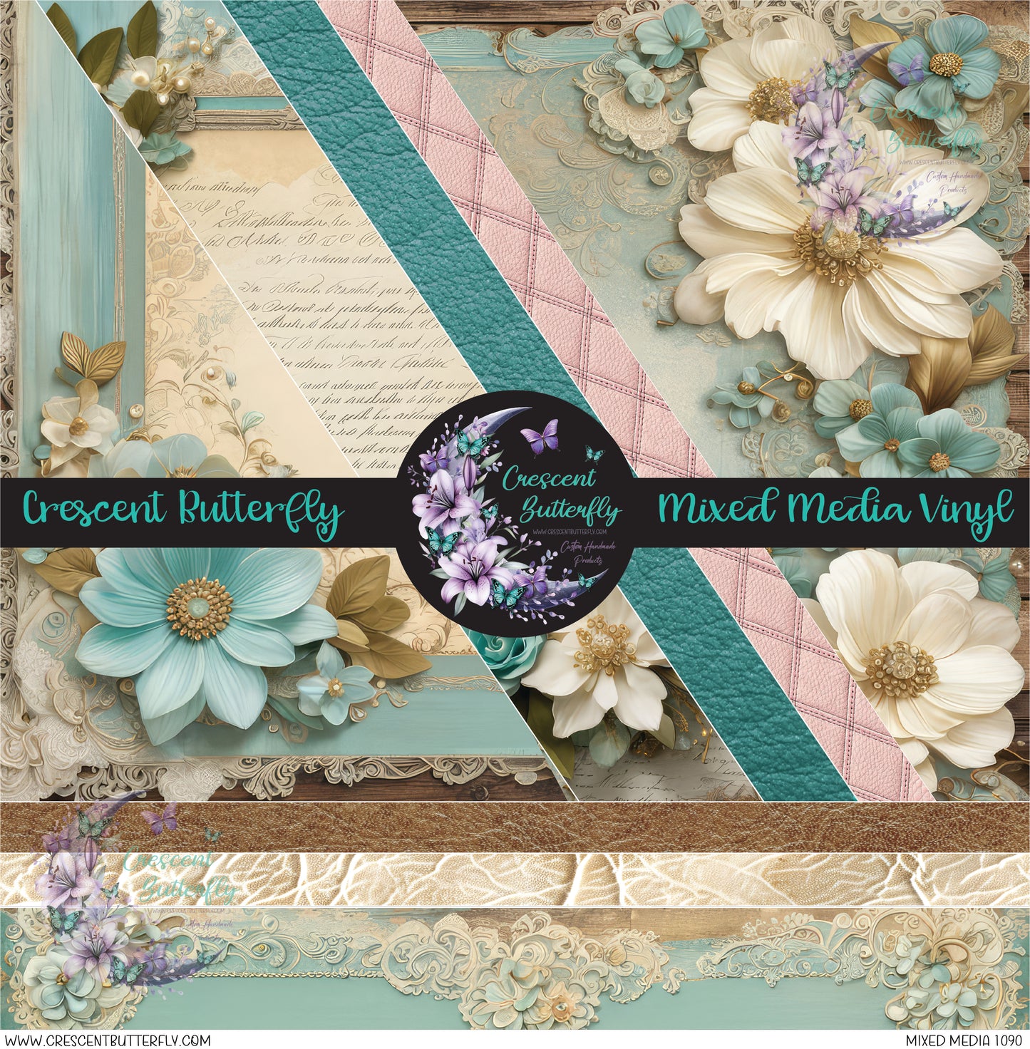 Mixed Media 1090 Printed Vinyl Sheet/Wrap