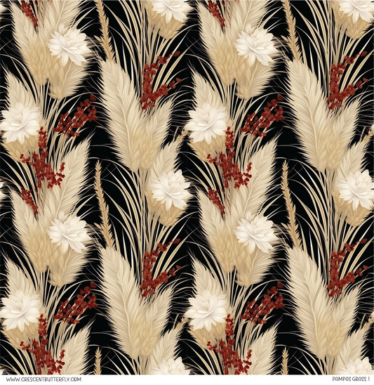 Pampas Grass 1 Vinyl Sheet/Wrap