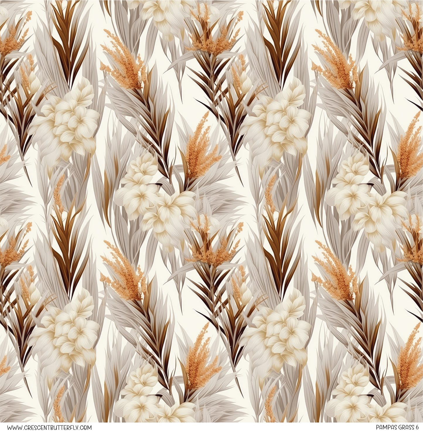 Pampas Grass 6 Vinyl Sheet/Wrap