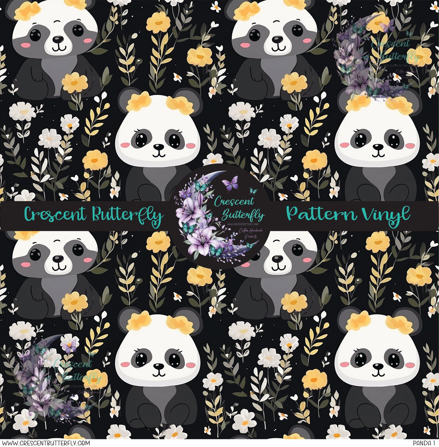 Panda 1 Printed Vinyl Sheet/Wrap