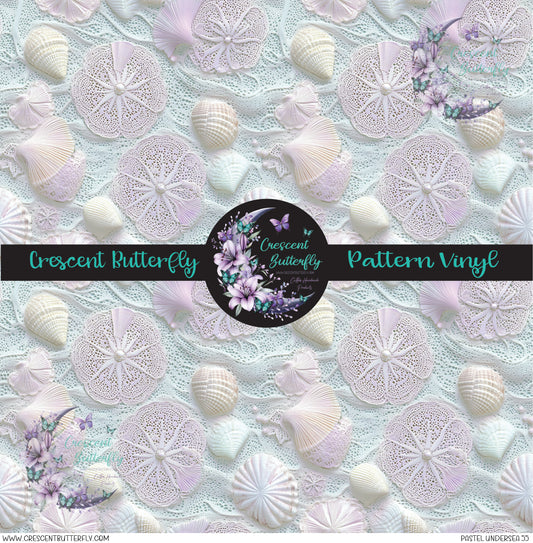 Pastel Undersea 55 Printed Vinyl Sheet/Wrap