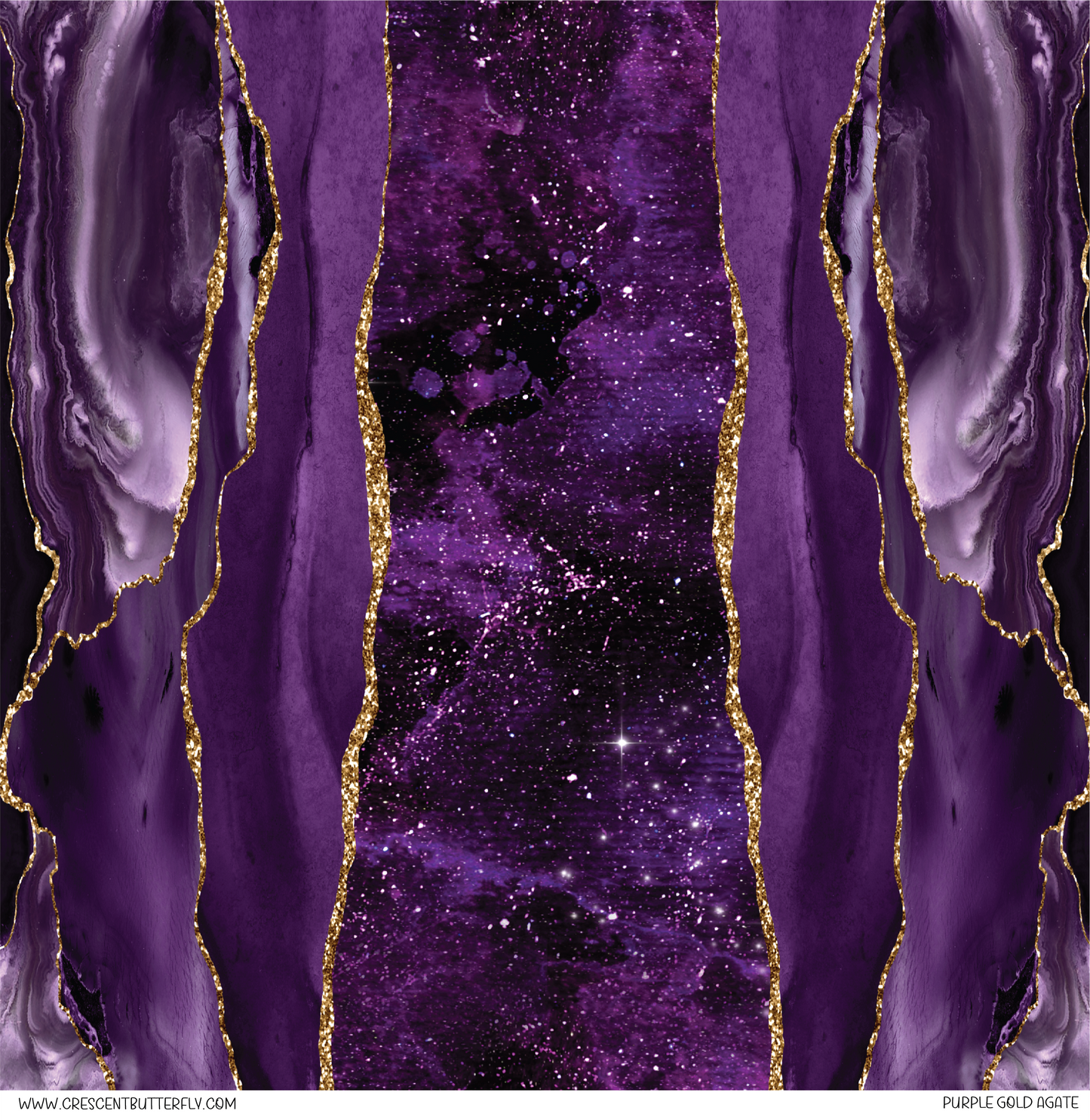 Purple Gold Agate Vinyl Sheet/Wrap