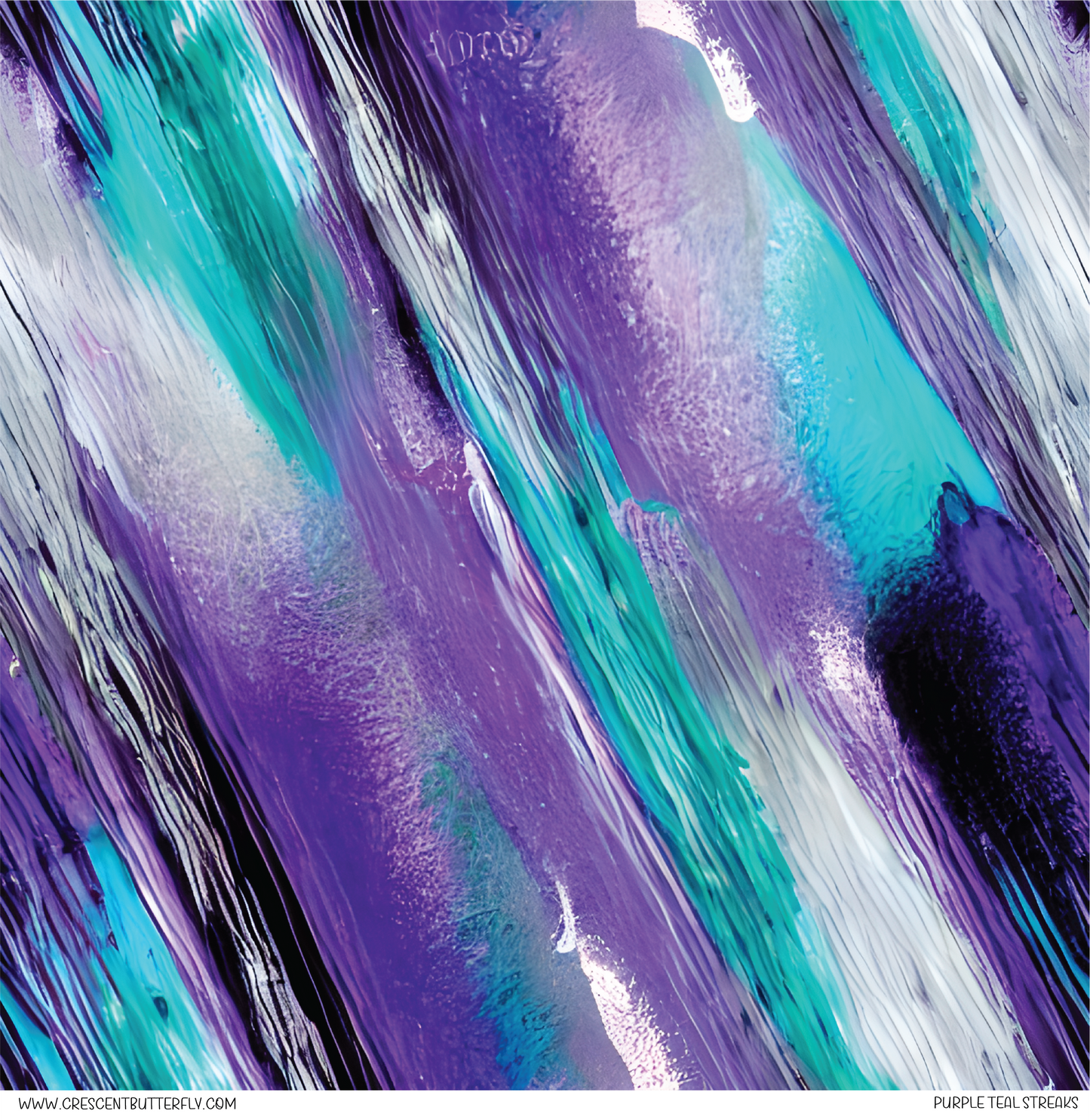 Purple Teal Streaks Vinyl Sheet/Wrap