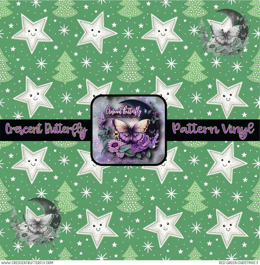 Red Green Christmas 3 Printed Vinyl Sheet/Wrap