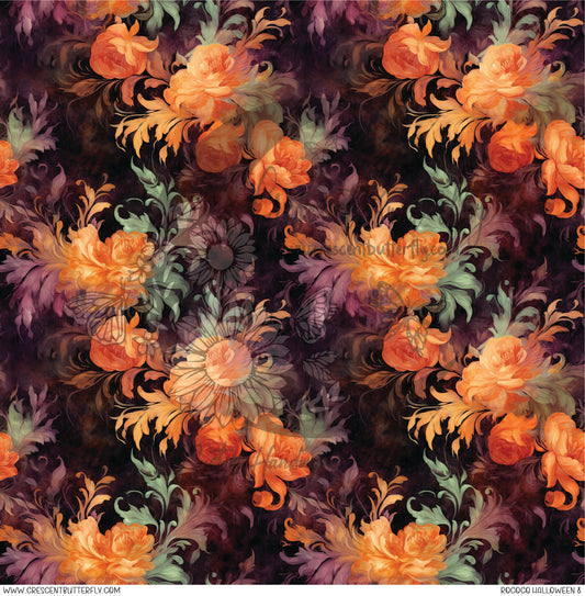 Rococo Halloween 8 Printed Vinyl Sheet/Wrap