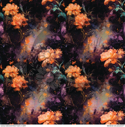 Rococo Halloween 9 Printed Vinyl Sheet/Wrap
