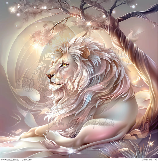 Safari Night 42 Printed Vinyl Sheet/Wrap