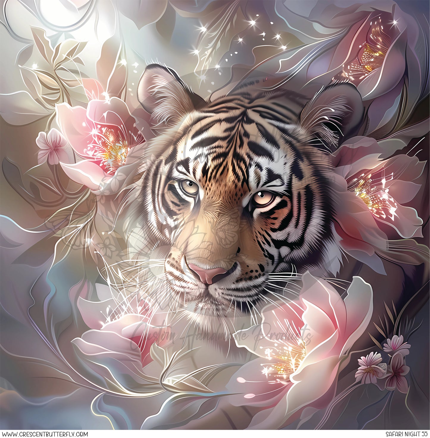 Safari Night 55 Printed Vinyl Sheet/Wrap