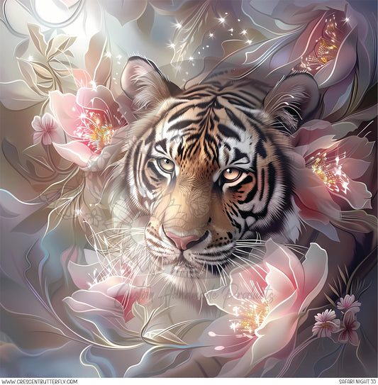 Safari Night 55 Printed Vinyl Sheet/Wrap