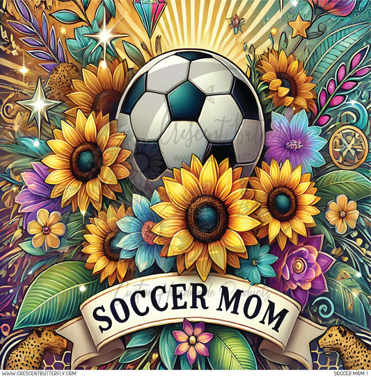 Soccer Mom 1 Printed Vinyl Sheet/Wrap