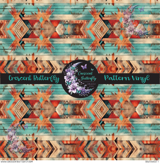 Southwest 1 Printed Vinyl Sheet/Wrap