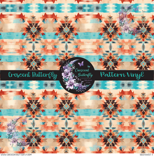 Southwest 4 Printed Vinyl Sheet/Wrap