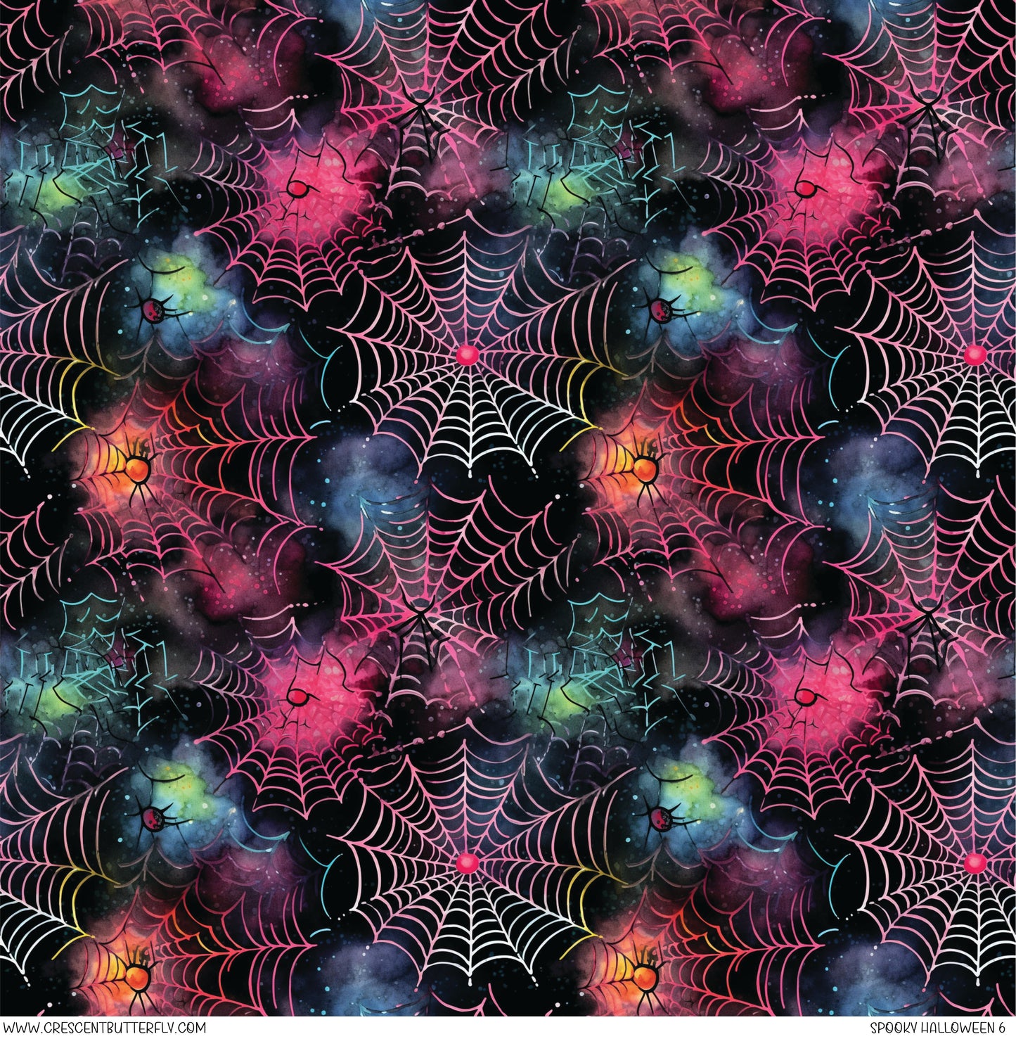 Spooky Halloween 6 Printed Vinyl Sheet/Wrap