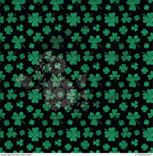St Patricks Day 5 Printed Vinyl Sheet/Wrap